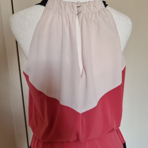 Maxi Dress Gown Sz US 6 halter Maggy London - Picture 5 of 7